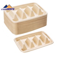 25 PCS Disposable Taco Holders for Party, Taco Tray Holder, Taco Stands for 3 Tacos,for Party