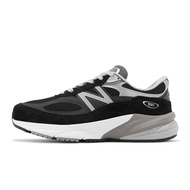 New Balance NB Casual Shoes 990 V6 Men's American Black Gray Retro Sneakers [ACS] M990BK6-D