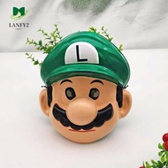 ALANFY Cosplay Mask Birthday Party Cartoon Anime Mask Headwear Mario For Children Kids Super Mario Bros