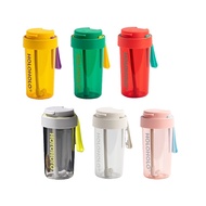 Free Straw Brush HOLOHOLO Jumping Cup Sports Bottle Water Accompanying 600ml/6 Colors