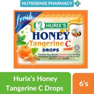 Hurix's Honey Tangerine C Drops fresh flavour 6's [Vitamin C]