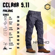 GOOD QUALITY Long 511 Tactical Pants/Men's Long Pants/Crago Men's Pants/PDL - Grey, 28