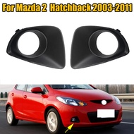 Front Bumper Grille Fog Lamp Cover Fog Lamp Grille For Mazda 2 Hatchback 2003-2011 Car Accessories