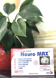 Neuro max - Hỗ Trợ Phục Hồi Chức Năng Não Bộ - Mỹ