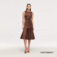 VICKTEERUT (ราคาปกติ 14800-.) Re-Edition Sleeveless Flare Dress เดรสแขนกุด ทรงบาน