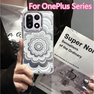 Phone Case For Oneplus 15 15R 13 13R 13T 12 12R Oneplus15R 4G 5G 2026  Casing Luxury Laser Flower Pa