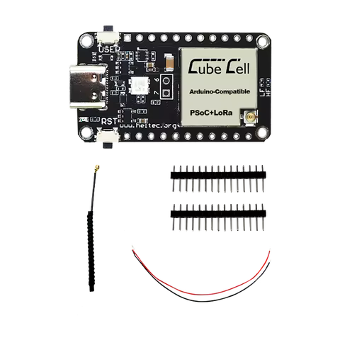 Heltec Cubecell LoRa Board HTCCAB01 V2 Arduino Compatible LoRaWAN Node with Solar Charging Low Power