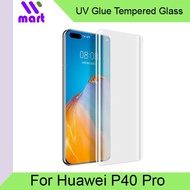 Huawei P40 Pro UV Tempered Glass Full Glue Liquid / UV Glue and UV Light