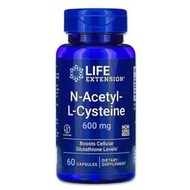 Life Extension ,NAC，N乙醯L半胱氨酸 600mg，60
