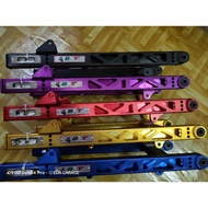 swing arm alloy BST THAILAND LUBANG panjang 2inci utk wave/lagenda