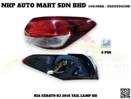 OEM KIA CERATO K3 2016 TAIL LAMP PRODUK BARU