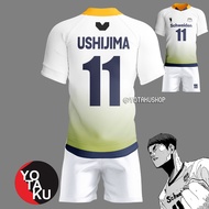 Haikyuu Haikyu Wakatoshi Ushijima SCHWEIDEN ADLERS YOTACOS Cosplay Anime Jersey