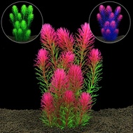 Plastic Artificial Aquarium Plant Decoration Fish Tank Water Grass Ornament Background Acuario Plant Decor Fish Tank Accessories