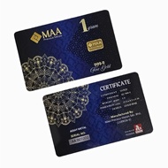 GOLD BAR MAA 1GRAM AU999.9