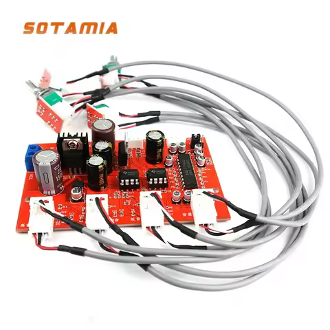 SOTAMIA NE5532 Tone Preamplifier Audio Board NJM2150 BBE Treble Mid Bass Sound Preamp Volume Control
