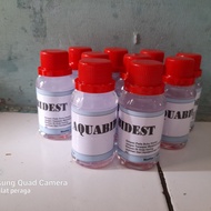 Aquabidest || pelarut || destilated water 100ml