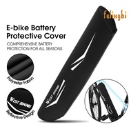 (fulingbi)WEST BIKING Ebike  Cover Reflective Design Anti-UV Washable Black Fastener Tape Bicycle Frame Protection Cover Electric Bike Accessories