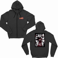 NARUTO KLAN AKATSUKI ZIPPER JACKET JUMBO SIZEBIG