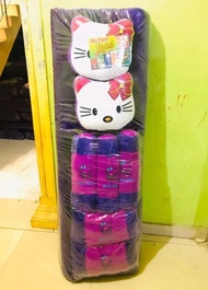 PROMO KASUR BULU KARAKTER 140x180 tebal 4cm Bantal 7 COD/kasur bulu tebal jumbo/surpet/kasur karakte
