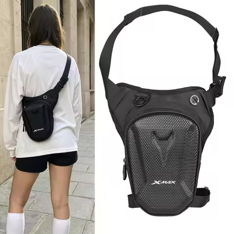 For Yamaha Xmax 125 250 300 400 Motorcycle Waterproof Drop Waist Leg Bag Accessories Xmax250 Xmax300