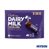 Cadbury Dairy Milk Mini Bars Chocolate (20's x 15g)