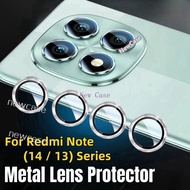 Colors Metal Ring Camera Protective Lens For Xiaomi Redmi Note 14 13 Pro + Note14Pro+ 14Pro Note13 N