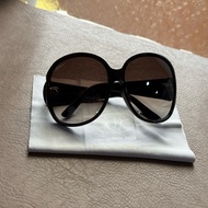 Gucci太陽眼鏡 拼接皮革感鏡腳 Gucci墨鏡