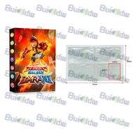 240PCS/432PCS Kartu Mainan Boboiboy Galaxy Album Kartu - Hanya Buku Album Kartu Tanpa Kartu.