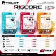 FELET RIGCORE 61 RIGCORE 63 RIGCORE 65 BADMINTON STRINGS (MADE IN JAPAN)