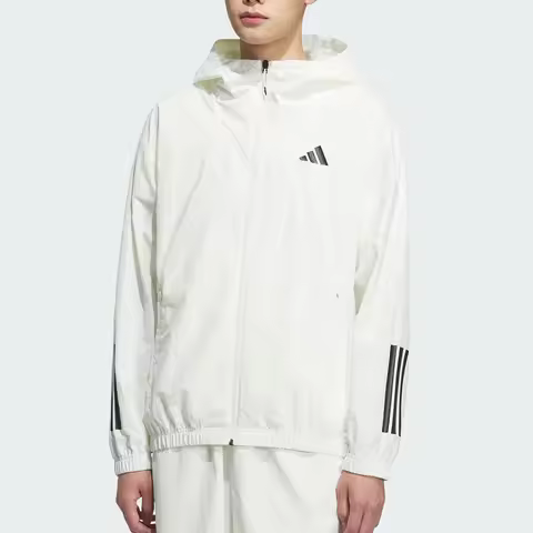 Adidas Authentic Sports Men's Loose Breathable Hooded Jacket Jacket KC3928