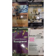 PRELOVED USEDBOOK BA119 PART4 LAW299, MGT334, FIN370 AND MGT340