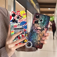 YY08 For Softcase Graffiti Motif Xiaomi Redmi Turbo 3 5g Note 10s 10 5G 9t 9 M3 Case Trendy