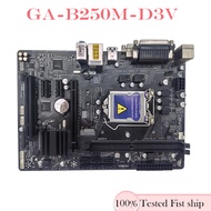 For Gigabyte GA-B250M-D3V Motherboard B250M D3V LGA 1151 DDR4 Mainboard 100% Tested OK Fully Work