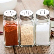 Salt Sprinkle Bottle Kitchen Spice Bottle Salt Bottle Glass Spice Bottle Pepper Bottle Pepper Bottle