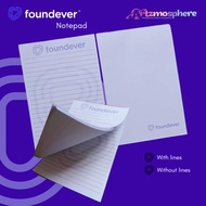 Foundever notepads 90gsm 50 pages