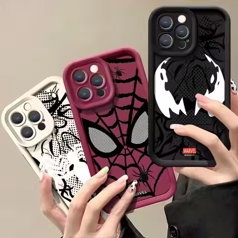 Marvel SpiderMan Venom Web Eyes Phone Case For Infinix Note 40 30 12G96 VIP Hot 40 40I 30 30I 20 10 