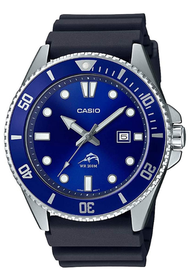 Casio DURO 200 นาฬิกาข้อมือ Casio Standard Men MDV-107MDV-106B สายเรซิ่น แท้100 % ประกันศูนย์1ปี