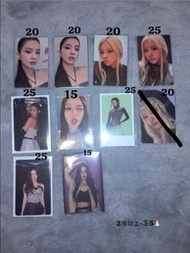 Blackpink 官方小卡