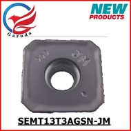 insert bubut SEMT13T3AGSN-JM Insert Milling SEMT 13 T3 AGSN JM CARVED CHISEL INSERT GARUDA BRAND