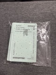 Innisfree 超級火山泥清潔面膜 (薄荷朱古力）試用裝 Super Volcanic Pore Clay Mask (Cool Mint Chocolate) sample