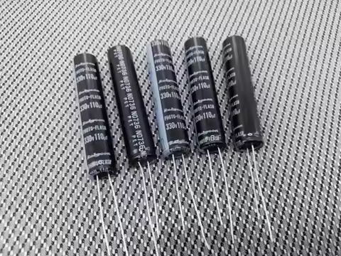 5PCS Rubycon Japan PHOTO-FLASH Flash Electrolytic Capacitor Set 330V Capacitance 80UF 100UF 110UF 12