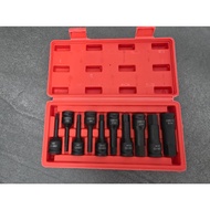 NASHI Hexagon Socket Wrench Set 10 Pieces Block (SD.1/2) 4 Inches Fast Delivery Within 48 Hours