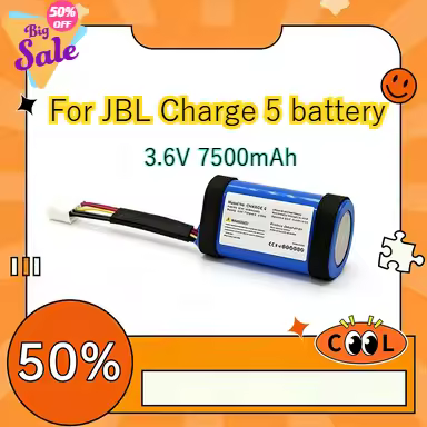 Applicable to JBL Charge 5 battery GSP-1S3P-CH4D 3.6V 7500mAh Portable speaker battery