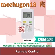 Midea Air Conditioner Remote Control [15] MSK4-18CRN1 MSK4-24CRN1 MSN-09CRDN1 MSK3-09CRN1 MSF13CRN1 