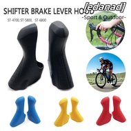 EDANAD 1 pair Bracket Hoods,  Road Bike Bracket Covers, Silicone Shifters Protective Hoods for ST-47