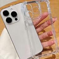 1 ชิ้น เคสโทรศัพท์ TPU นิ่มสีพื้นมินิมอล, เคสโทรศัพท์นิ่มใสเรียบง่าย เข้ากันได้กับ I17/17 Air/17 Pro