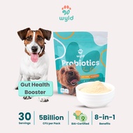 Wyld Probiotics for Dogs, Digestive Health & Immune Support Meal Topper for Gut Health & Skin