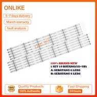 UA65TU7000K / UA65TU8000K SAMSUNG 65 INCH LED TV BACKLIGHT ( LAMPU TV ) 65TU7000 65TU8000 65" SAMSUN