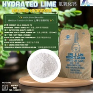 [1st Grade] Hydrated Lime (Ca(OH)₂) 25KG | Kapur Terhidrat | Calcium Hydroxide Powder | Sawah Padi, 