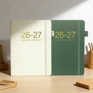 Weekly Planner 2027 Notepad A5 Strap Notebook Schedule Notebook Self-discipline Clock-in Notebook No
